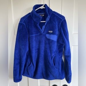 Royal Blue Patagonia Synchilla Snap Pullover